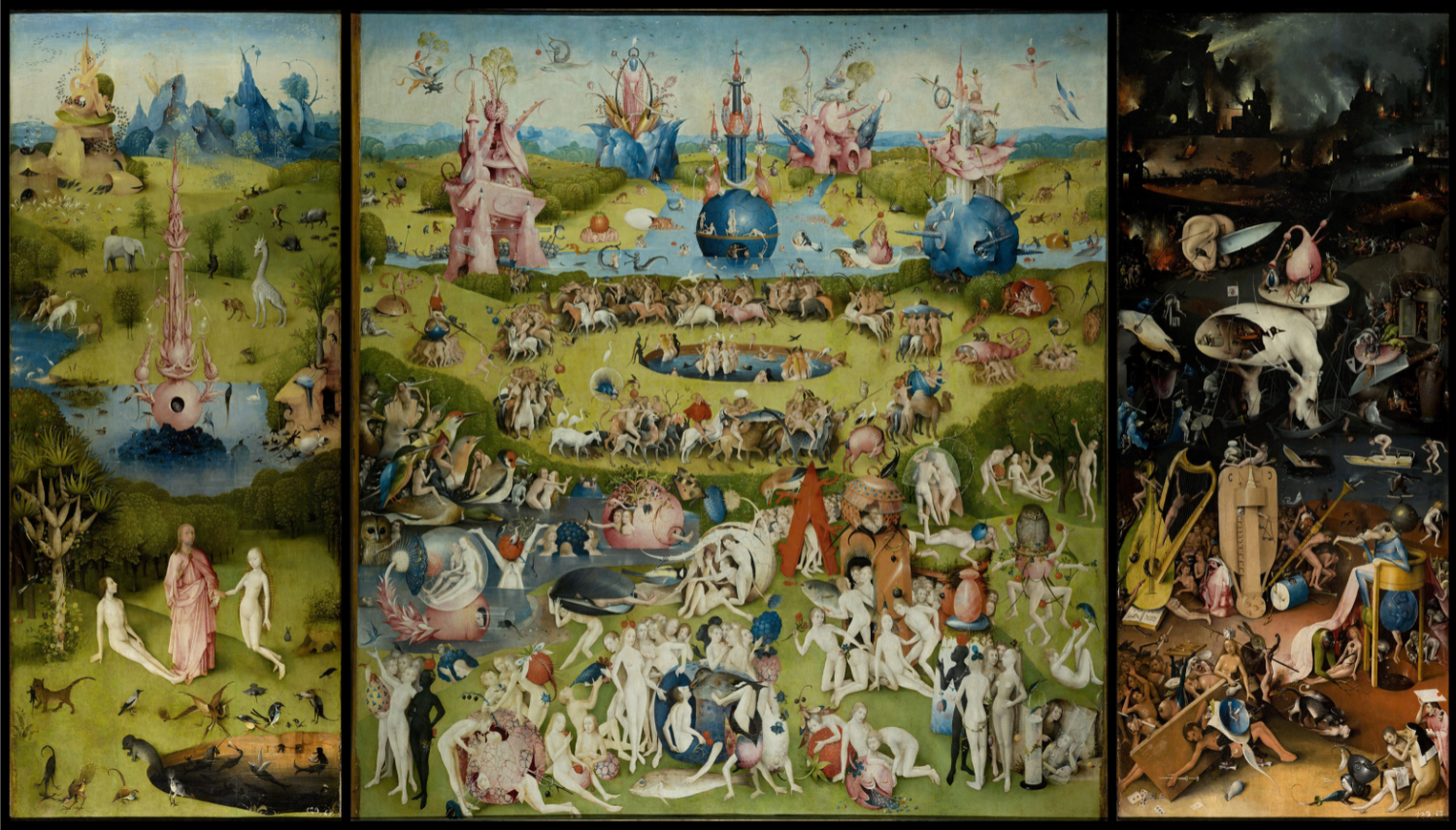 Garden of Earthly Delights by Hieronymus Bosch