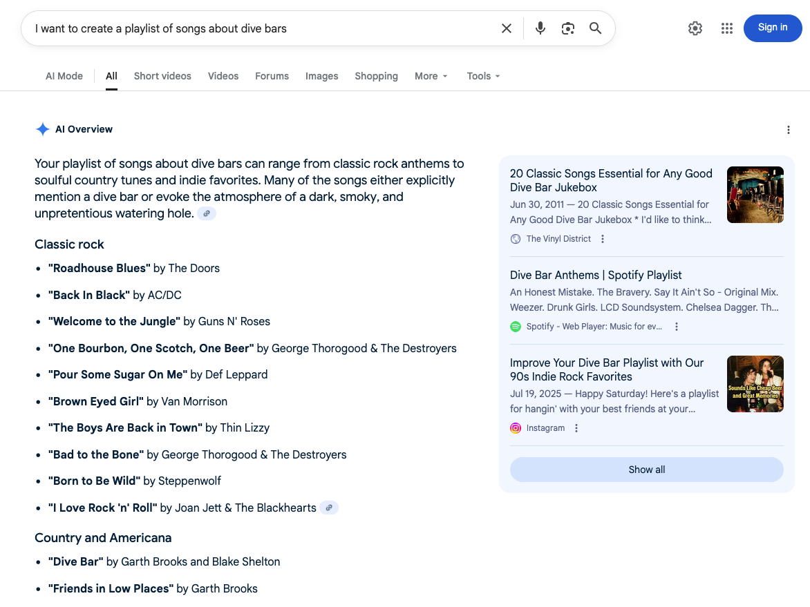 Billy Joel mathletics: How query fan-out identifies and interprets our weird world of words
