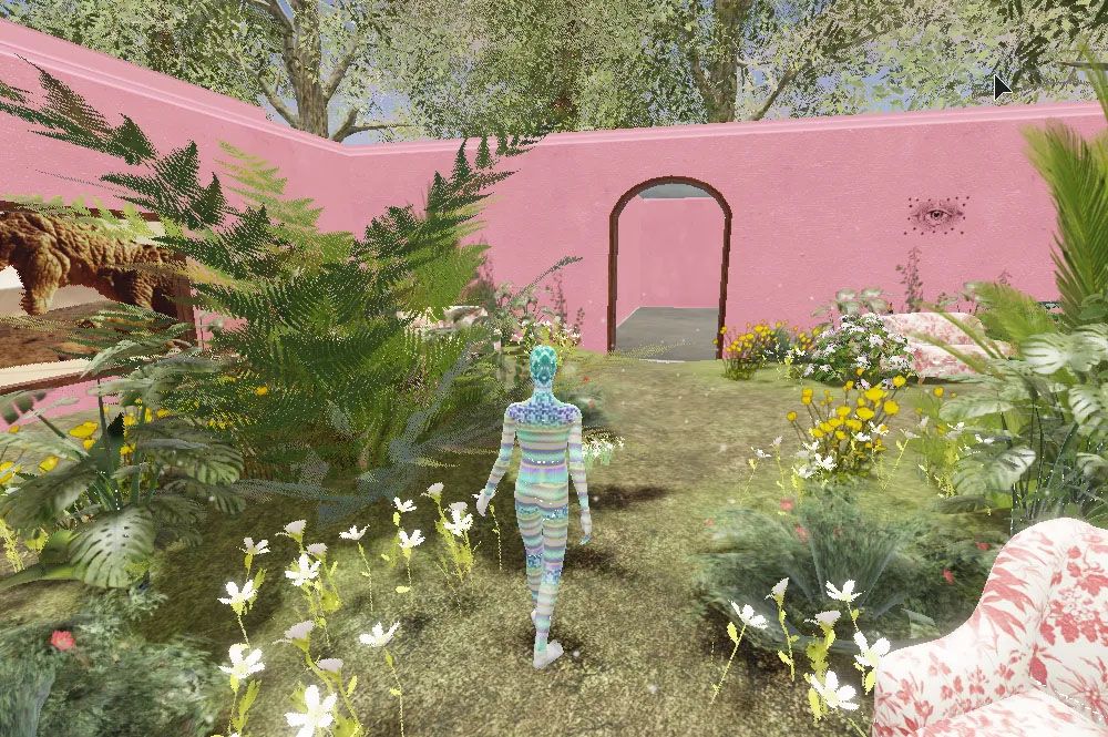 The Gucci Garden Experience on Roblox. (Photo credit: Lifestyle Asia Singapore)